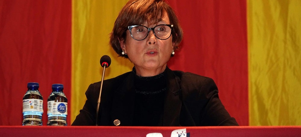 Foto portada: Carme Garcia, en una imatge de l'any 2019 a Sabadell. Autor: cedida. 