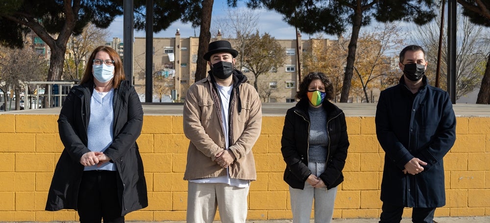 Foto portada: presentació del Festival de Cultura Urbana 2021 a la plaça Picasso. Autora: Gemma Vives.