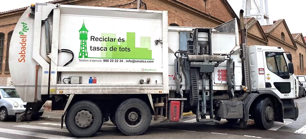 Camió Basura SMATSA. Autor: ACN