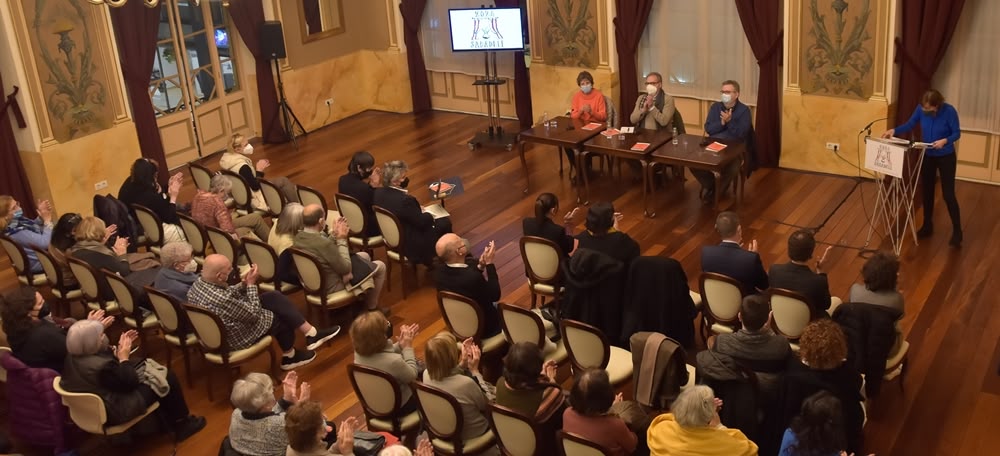 Presentació del llibre 'M'agrada escriure, m'agrada rabiosament. Cartes (1938-2002). Teresa Pàmies', de Montserrat Bacardí, al Teatre Prinicipal. Autor: David Chao.