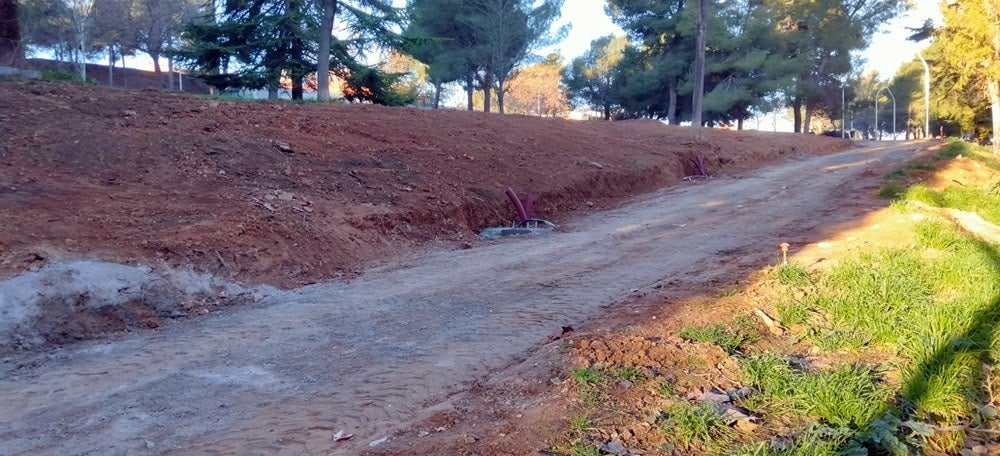 Foto portada: obres a l'espai proper a l'escola Pau Casals. Autor: J.A