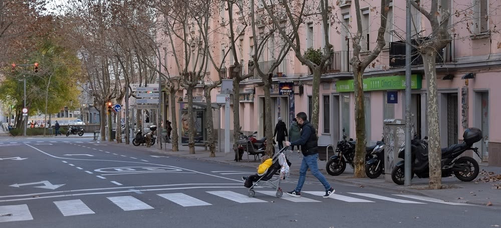 L'avinguda de Barberà, en una imatge d'arxiu. Autor: David Chao. 
