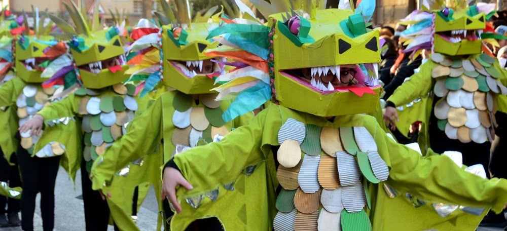 La màfia del Carnaval va tornar a sortir als carrers. Foto: David B.