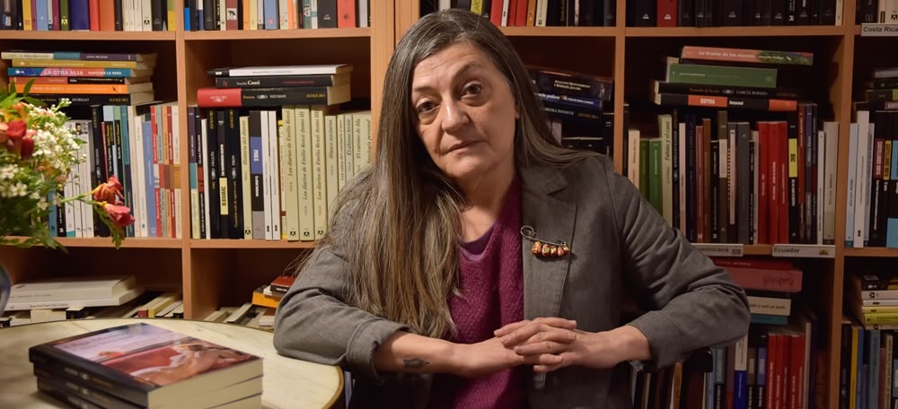 Olga Merino al Librerío de la Plata, aquest dijous. Autor: David Chao