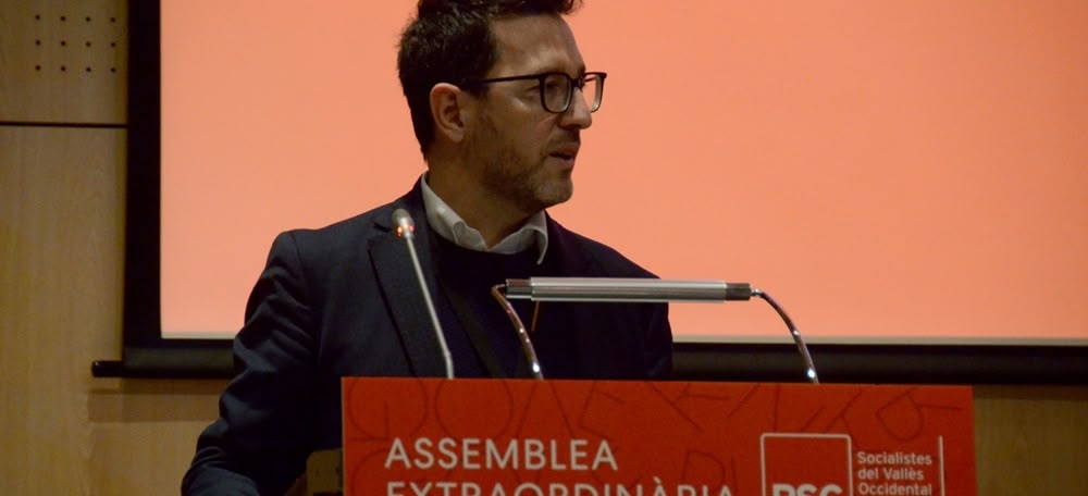Foto portada: el diputat del PSC al Congrés, Paco Aranda, ara primer secretari del PSC Vallès Sud. Autor: David B. 