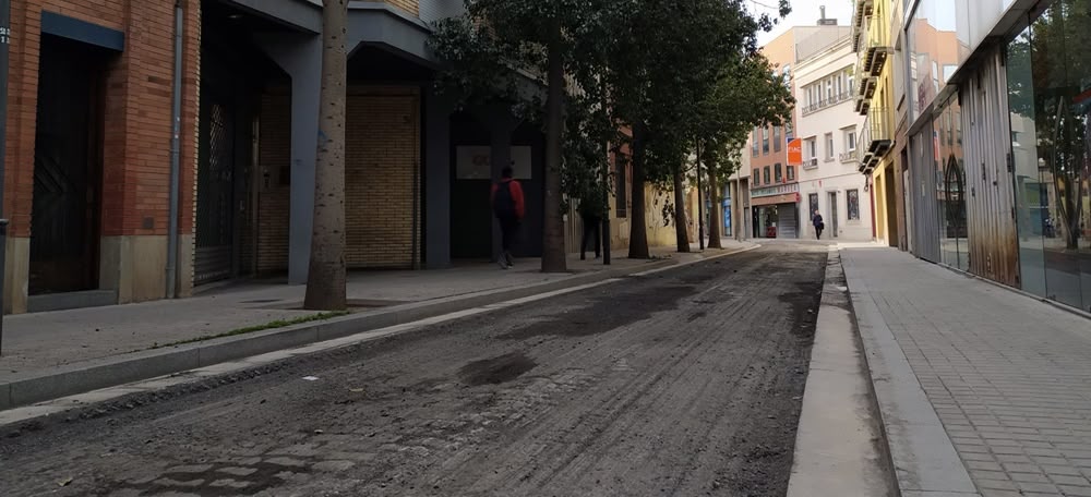 Foto portada: el carrer Doctor Puig, aquest matí. Autor: J.d.A. 