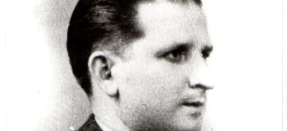 Josep Esteve al 1939, poc abans de marxar a l'exili.Fons Ricard Simó i Bach