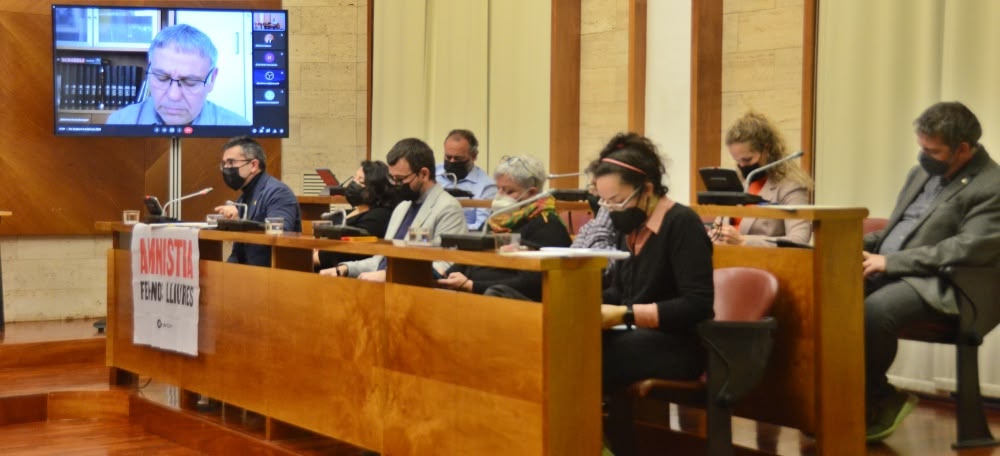 Foto portada: el ple municipal d'abril de 2022. Autor: David B. 