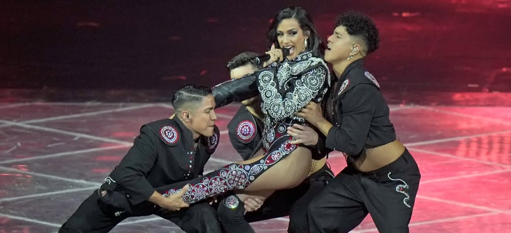 Foto portada: Chanel, dissabte passat, a Eurovisió.