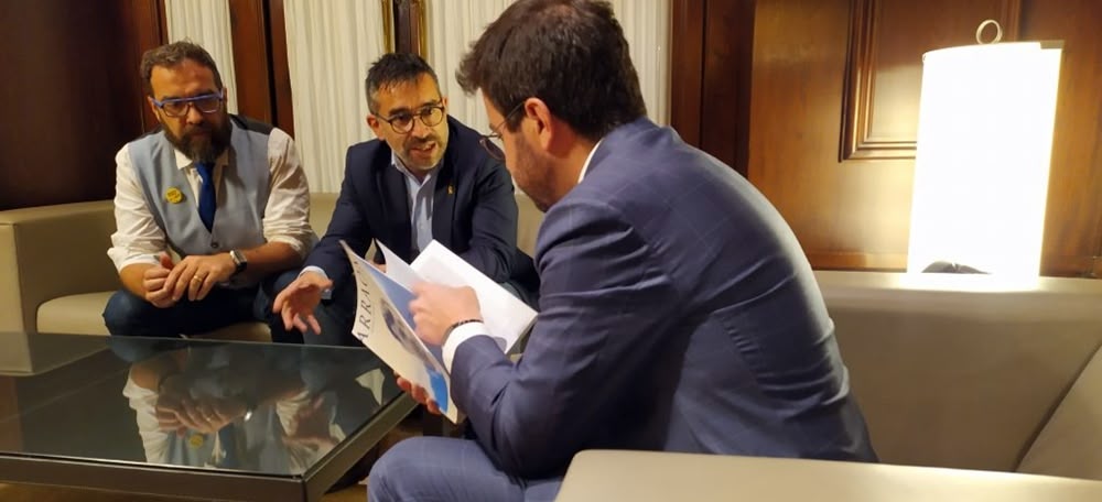 Juli Fernàndez, Gabriel Fernàndez i Pere Aragonès