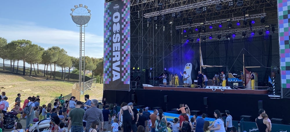 Concert de The Penguins al festival Observa, aquest diumenge. Autora: J. Ramon