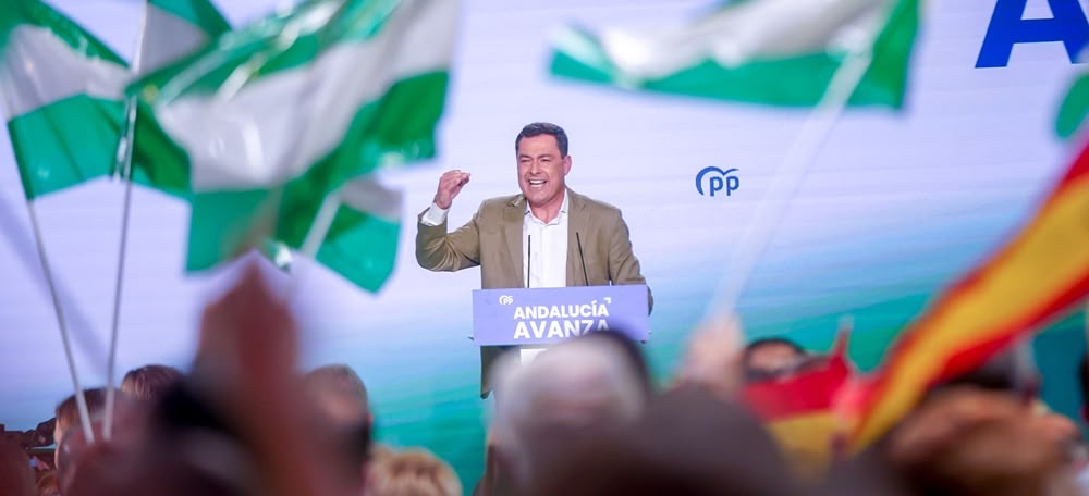 Foto portada: Juan Manuel Moreno Bonilla, presidente de Andalucía.