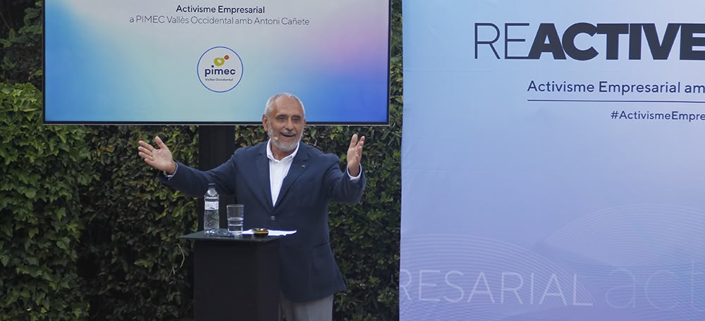 el president de la delegació de PIMEC al Vallès Occidental, Josep Maria Catalán