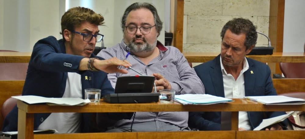 Un moment del ple municipal del mes de juny de 2022. Autor: David B.