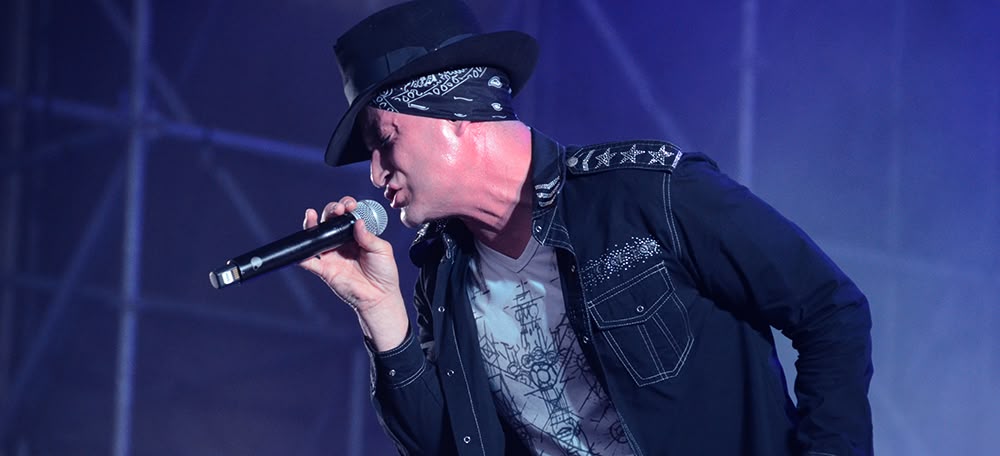 David Martínez en un moment del concert. Autor: David B.