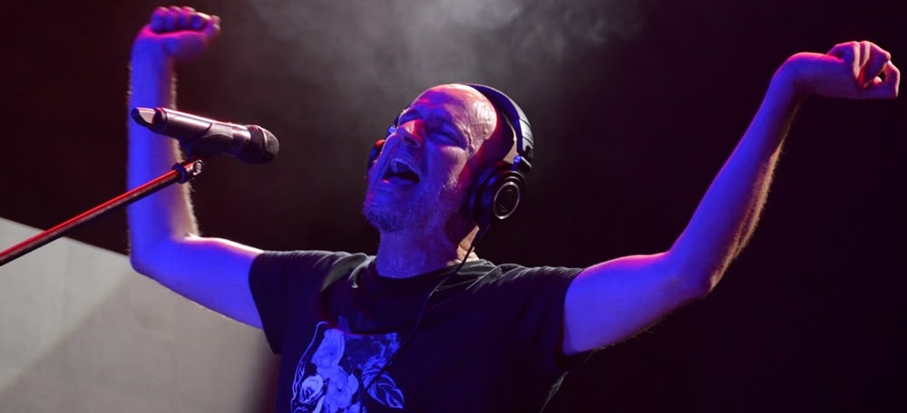 El vocalista i 'alma máter' de La Casa Azul, Guille Milkiway. Autor: David B.