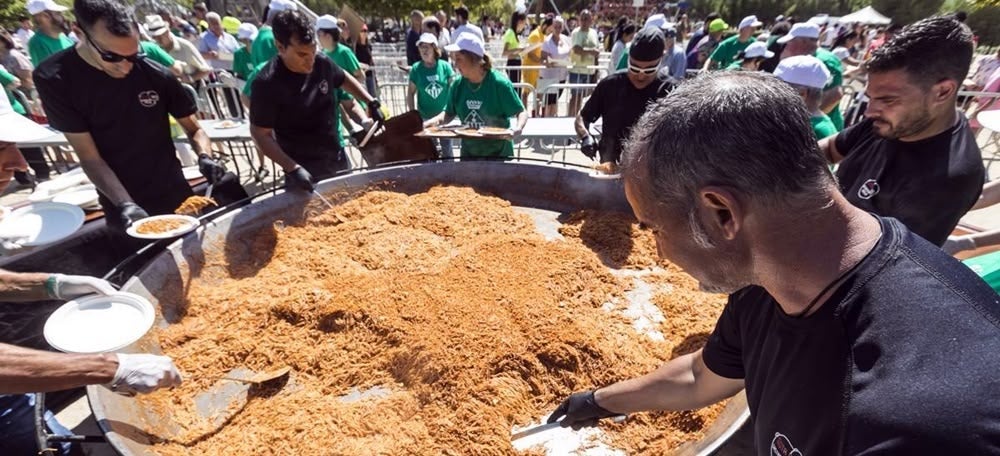 Fideuà a la Festa Major 2019. Autor: J.Peláez / Ajuntament.