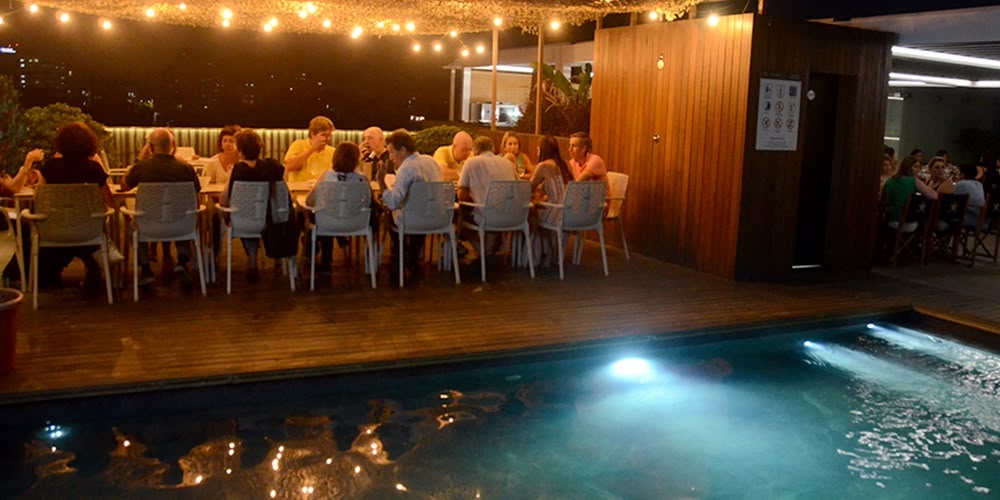 La terrassa de l'hotel Urpí. Autor: David B.