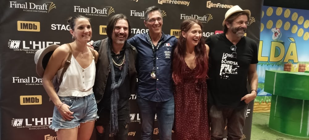 Equip 'Abismo', amb Rafa Belmont al centre. Autor: cedida.