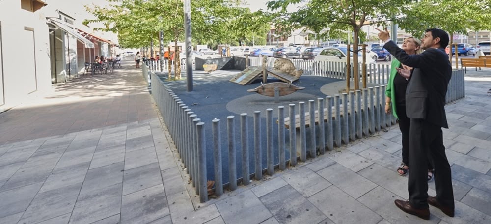 Visita de la consellera Violant Cervera a Igualada. Autor: Generalitat de Catalunya