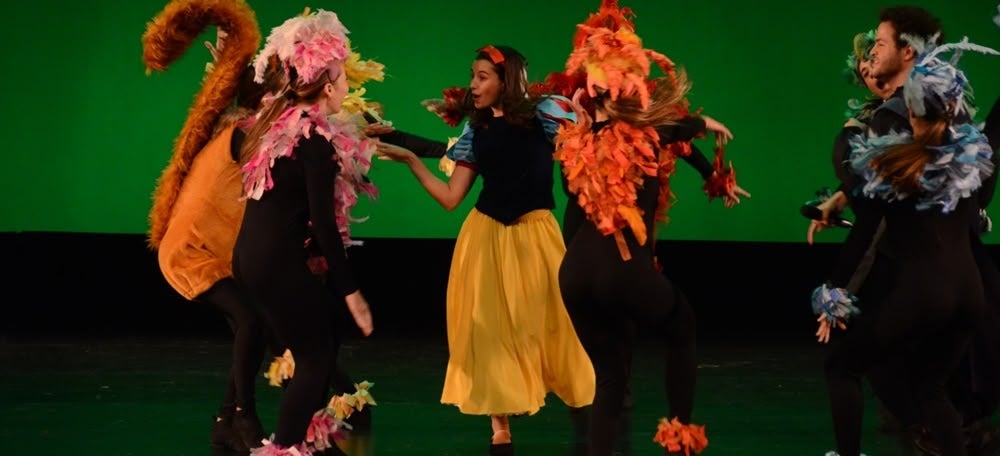 El muntatge 'Blancaneus', de Joventut de la Faràndula, a la gala de l'STA. Autor: David B.