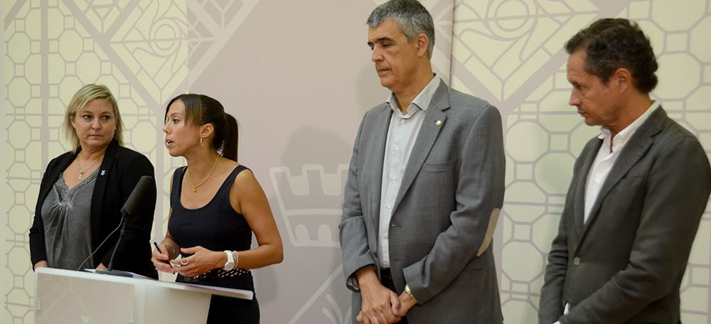 Laura Reyes, Claudi Martí, Marta Farrés, Lluis Matas. Autor: David B.