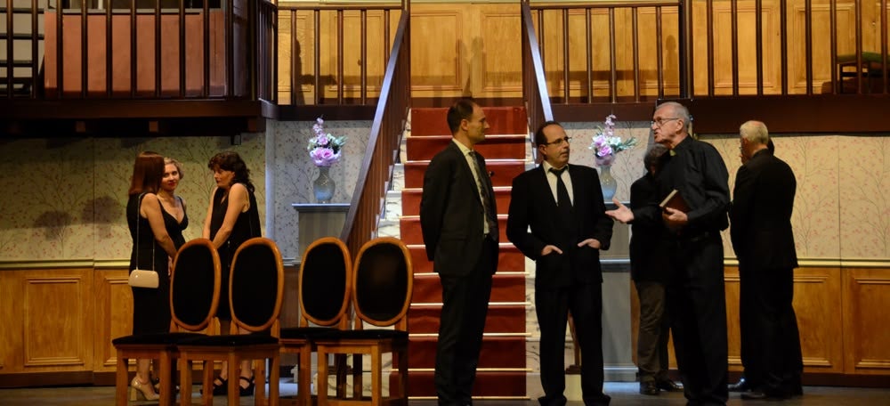 Un funeral per morir-se. Autor: David B.