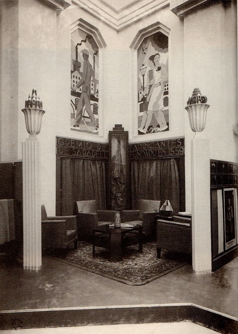 Espia del Gremi de Fabricants a Sala Sabadell. Francesc Casañas/AHS