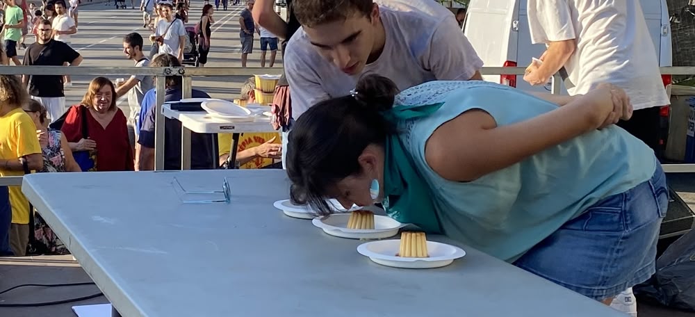 Concurs de Menjaflams, aquest diumenge de Festa Major. Autora: J. Ramon