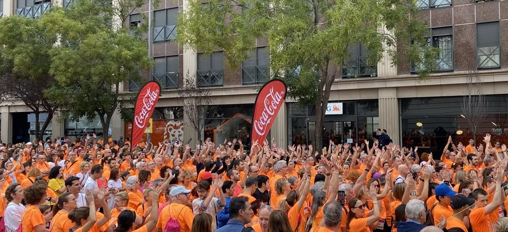 Primera edició 'Race for life pel càncer de mama' a Sabadell. Autora: J. Ramon