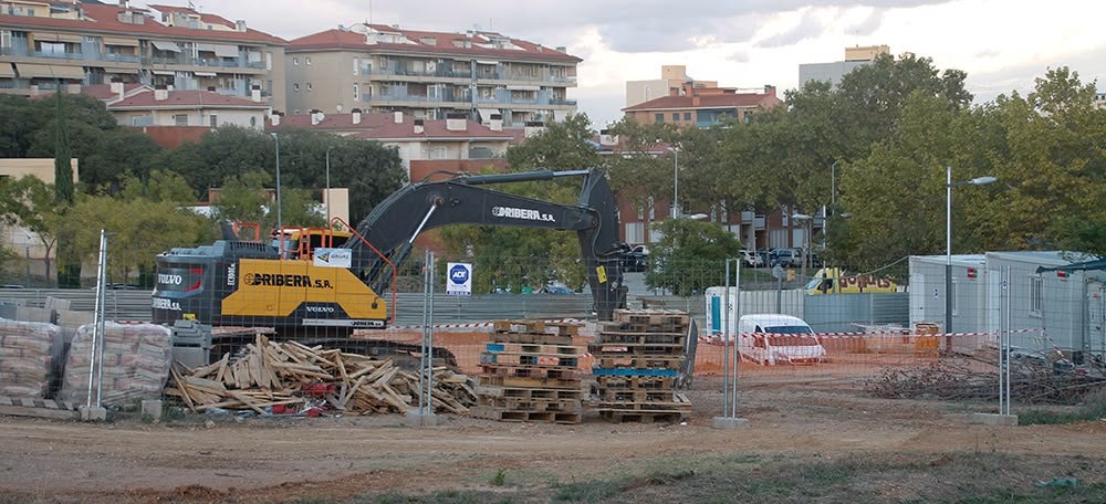 El parc de Can Gambús, el 30 de setembre. Autora: Lucía Marín.