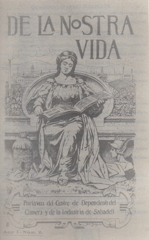 Portada del butlletí del Centre de Dependents.