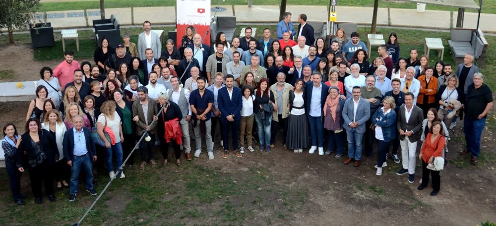 Assistents a la trobada de Ràdio Sabadell en el 20è aniversari. Autor: David B.