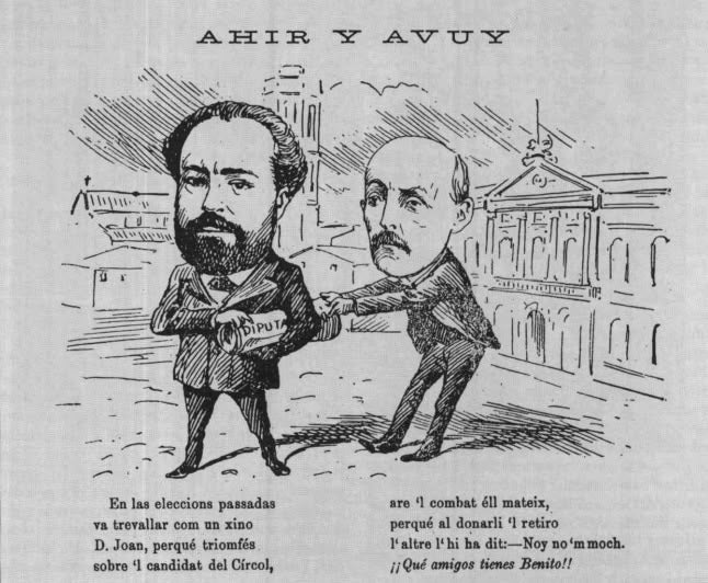 Plet Bustillo - Sallarés a 'La llançadora' (1895)
