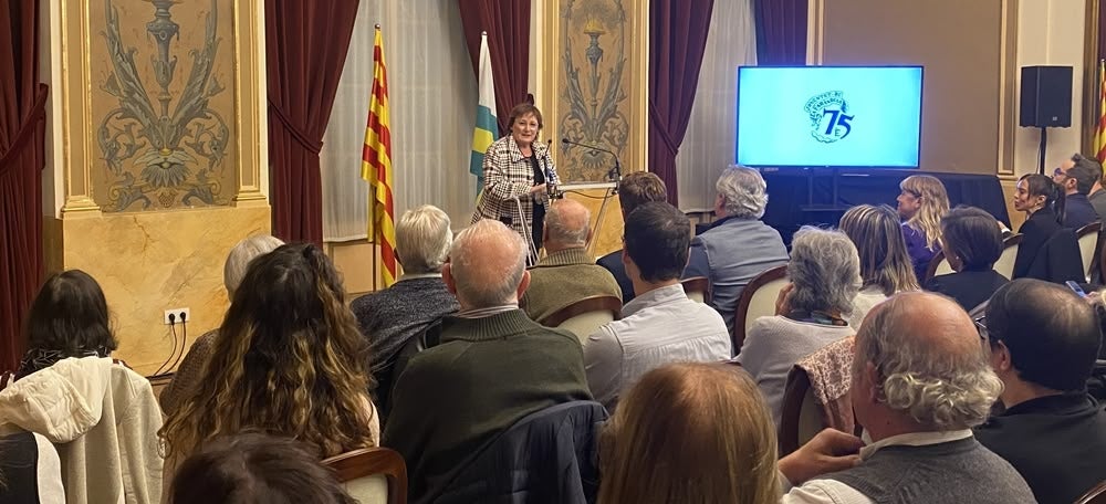 Acte institucional del 75è aniversari de la Joventut de la Faràndula. Autora: J. Ramon