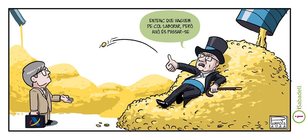 'Impost a la banca' (13/11/22). Autor: R. Surroca 