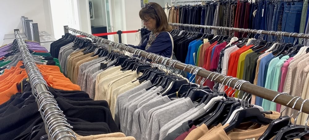 L'outlet' de CIPO, aquest dissabte. Autora: J. Ramon