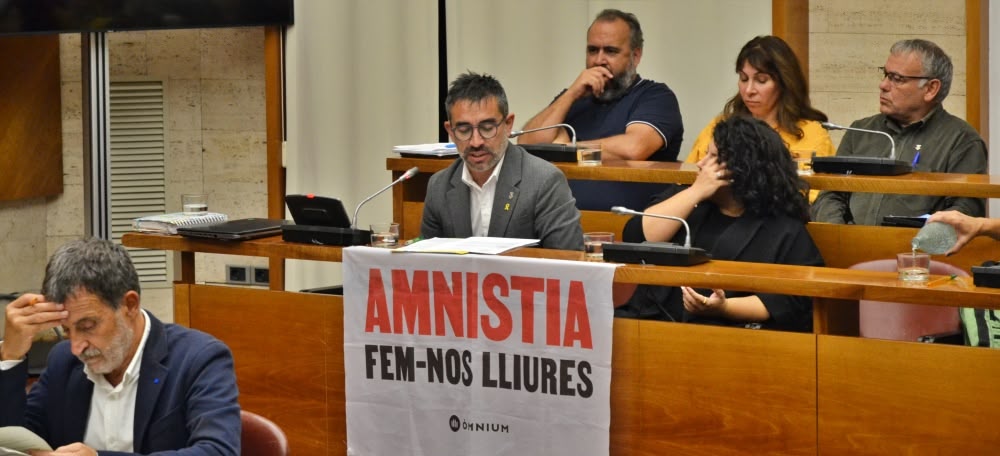 Foto portada: el portaveu republicà a l'Ajuntament, Gabriel Fernàndez. Autor: J.d.A. 