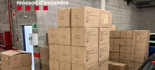 Foto portada: material decomissat. Autor: Mossos.