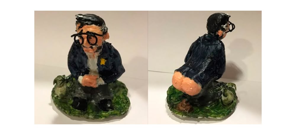 Foto portada: el caganer de Gabriel Fernàndez. Autor: Jaume Roig / cedida.