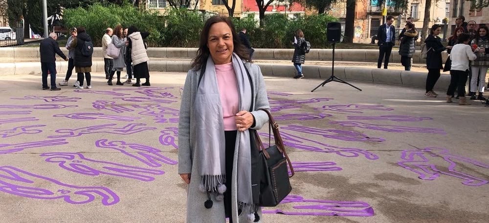 Foto portada: la candidata del PP a l'alcaldia, Cuca Santos. Font: Cuca Santos via Twitter.