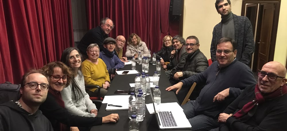 Els membres fundadors de l'Associació d'Artistes Visuals i Plàstics de Sabadell. Autor: cedida.