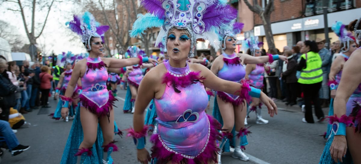 Un moment de la rua de Carnaval de Ca n'Oriac. Autora: Alba Garcia.