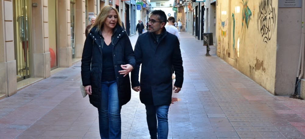 Sílvia Renom i Gabriel Fernàndez. Autor: J.d.A.