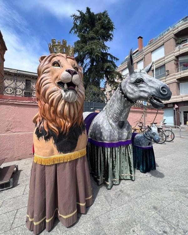 El Lleó, la Mulassa i la Mulasseta. Autor: cedida.