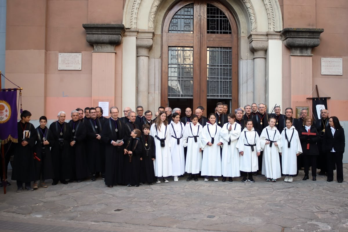 Un moment del Via Crucis 2023. Autora: Alba Garcia.