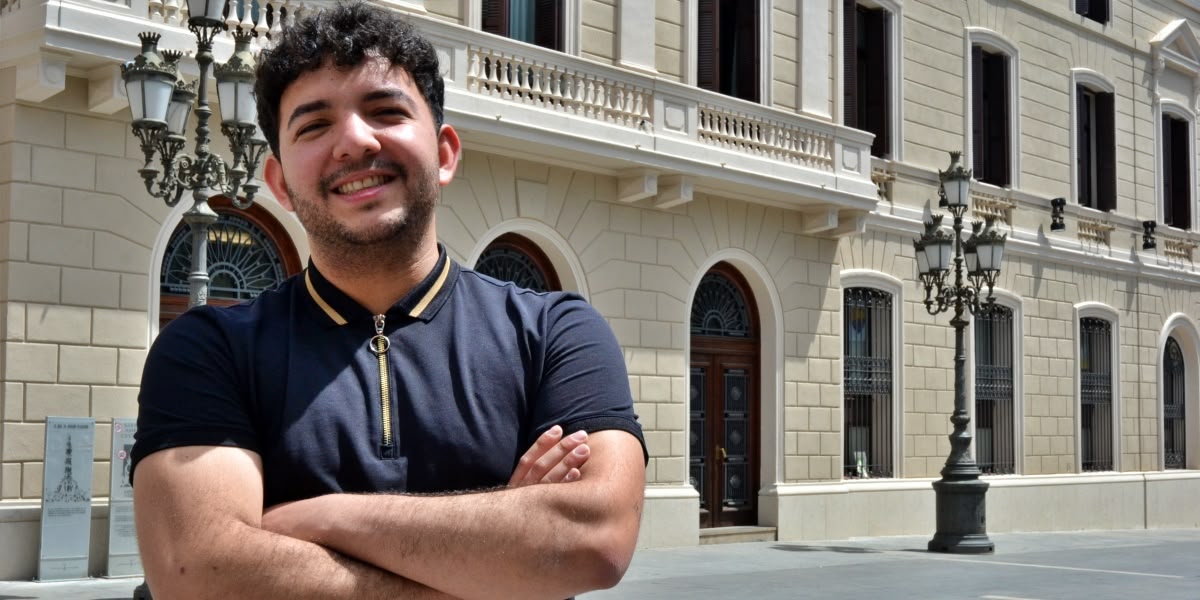 Foto portada: Allan Contreras, aquest dijous. Autor: J.d.A.