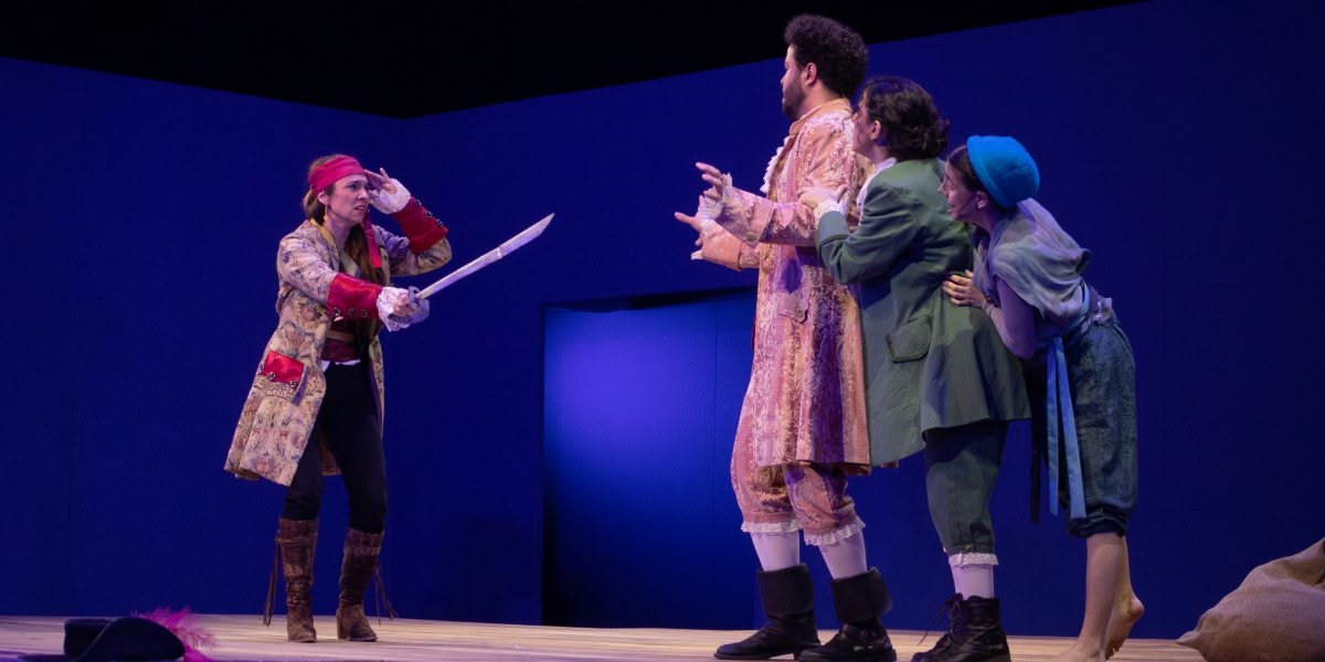 Un moment de l'obra 'Alexandra la pirata'. Autora: Alba Garcia.