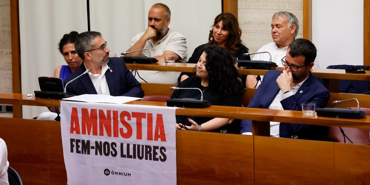 Els set regidors d'ERC. Autor: D.Jiménez.