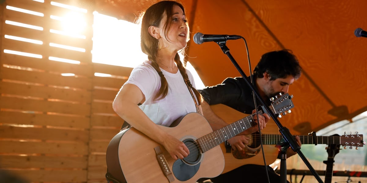 Nena Daconte, dissabte al vespre. Autor: D.Jiménez.